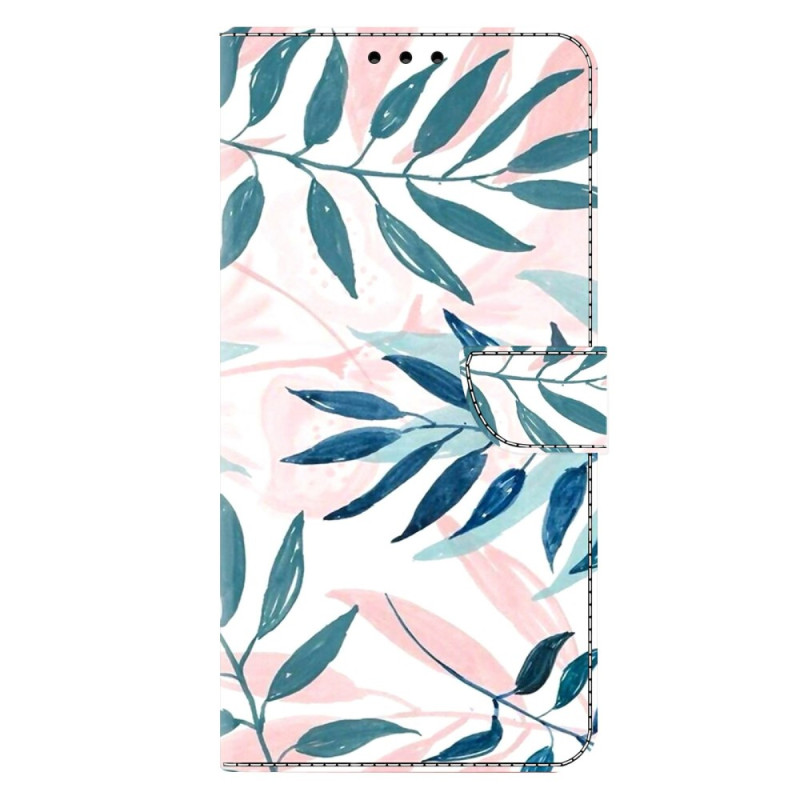 Housse Samsung Galaxy A57 5G Feuilles Aquarelle
