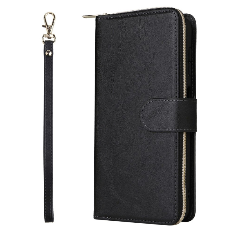 Capa Samsung Galaxy A57 5G Estojo 9 porta-cartões e cordão de segurança