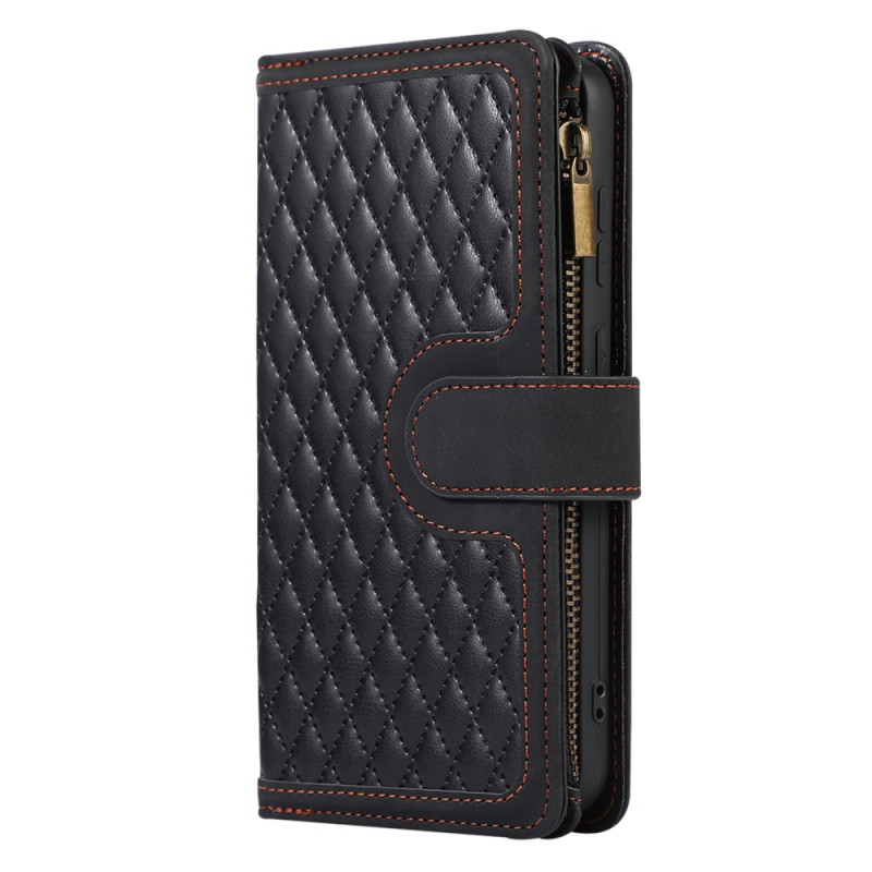 Capa para Samsung Galaxy A57 5G Estojo almofadada com 9 suportes para cartões