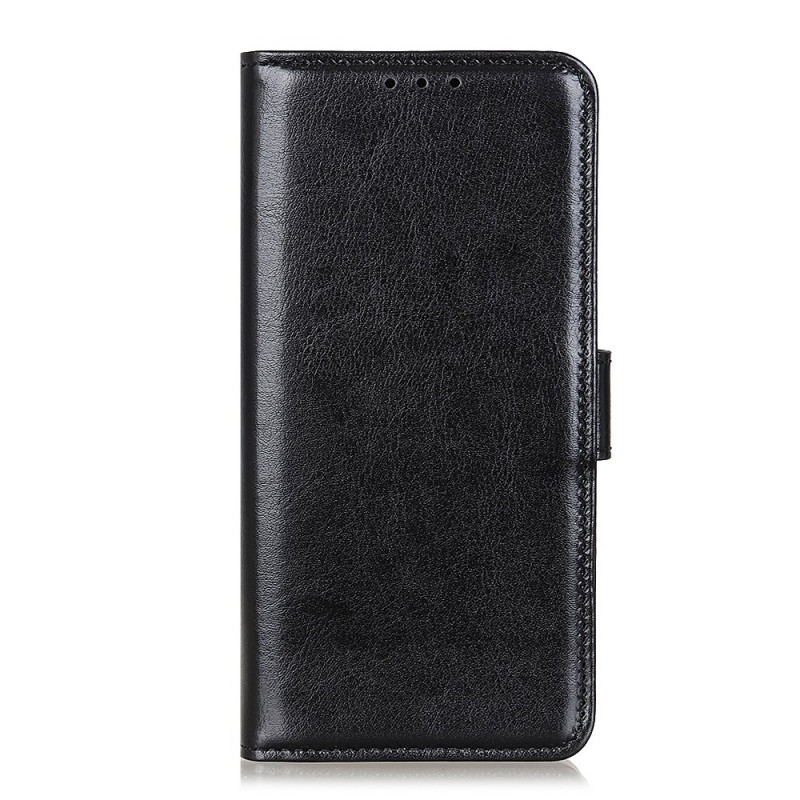 Capa de couro com patente simulada para Samsung Galaxy A57 5G