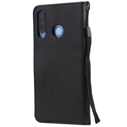 Huawei P30 Lite Capa de cinta de couro