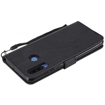 Huawei P30 Lite Capa de cinta de couro