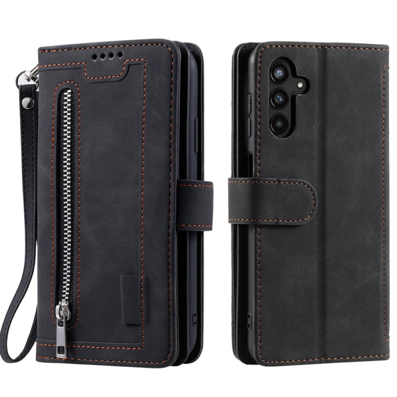 Capa Samsung Galaxy A57 5G Porta-cartões 9 porta-cartões e fecho de correr