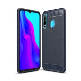 Huawei P30 Lite Capa de Fibra de Carbono Escovado