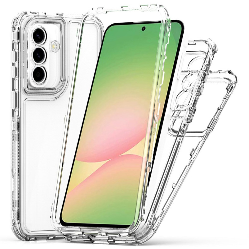 Capa 3 em 1 transparente para Samsung Galaxy A57 5G