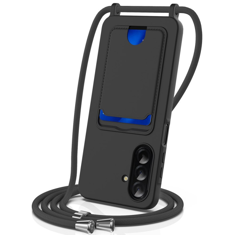 Capa para cartão Samsung Galaxy A57 5G com cordão