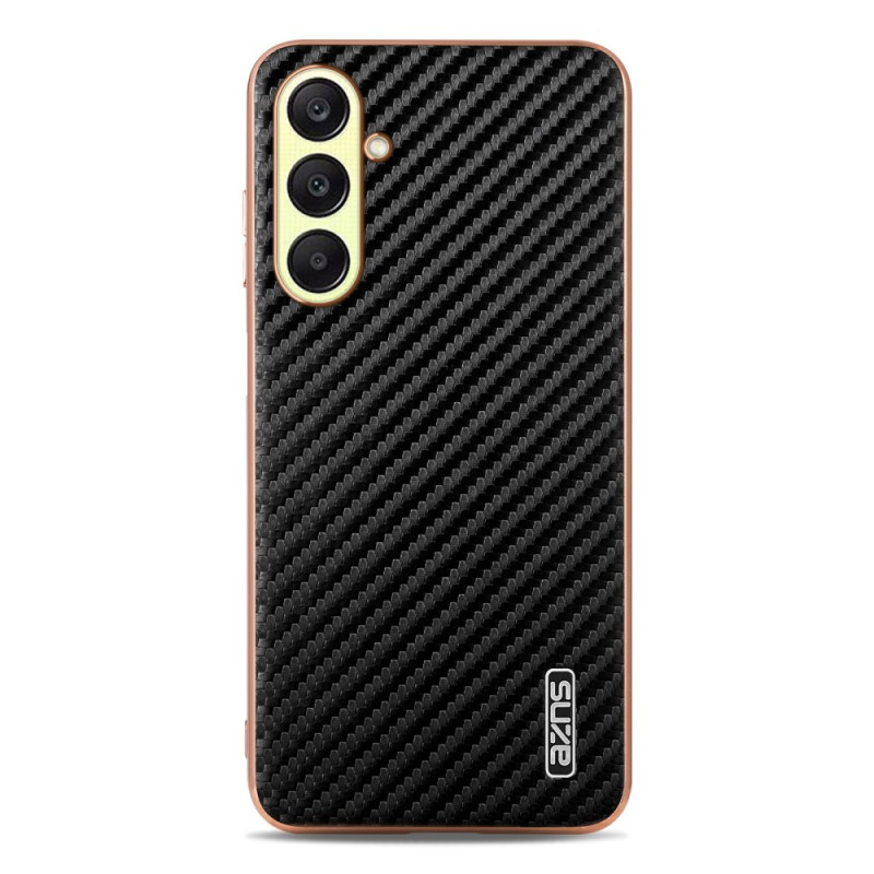 Capa com textura de fibra de carbono para Samsung Galaxy A57 5G AZNS
