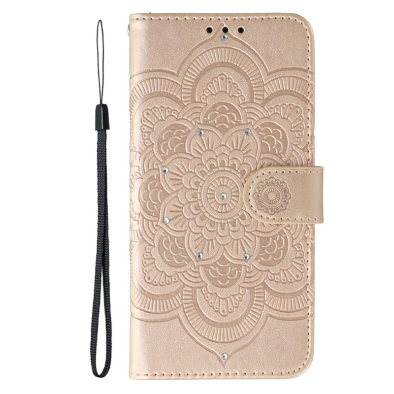 Capa para Samsung Galaxy A37 5G Mandala e strass