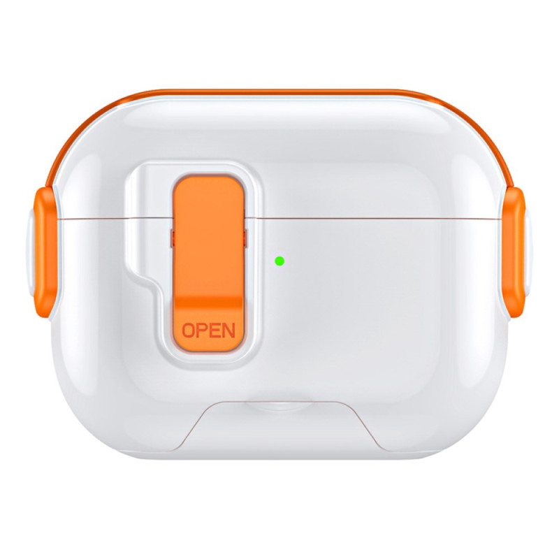 Suporte para telemóvel integrado na capa dos AirPods Pro 3
