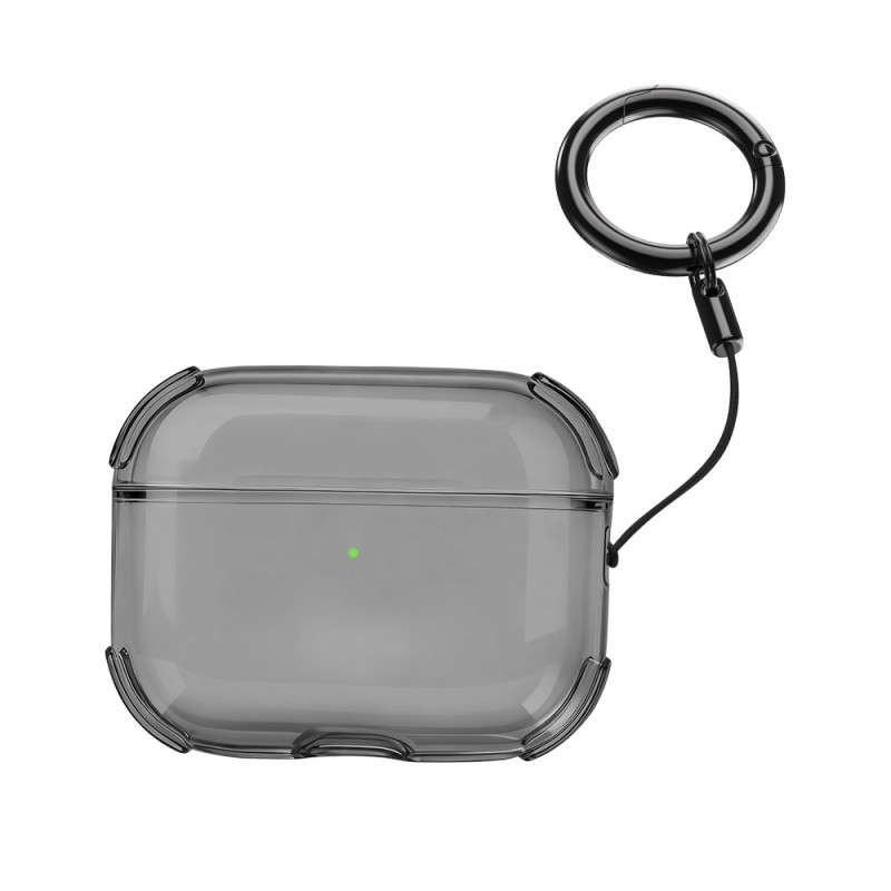 Capa ultrafina Mate para AirPods Pro 3 com anel