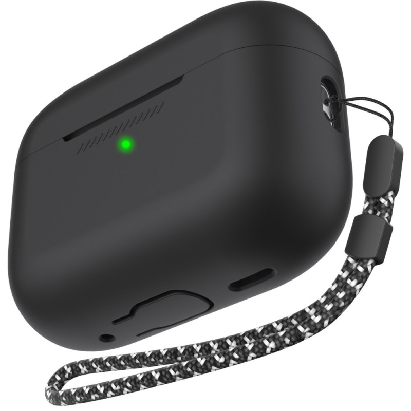 Capa de silicone para AirPods Pro 3 com cordão
