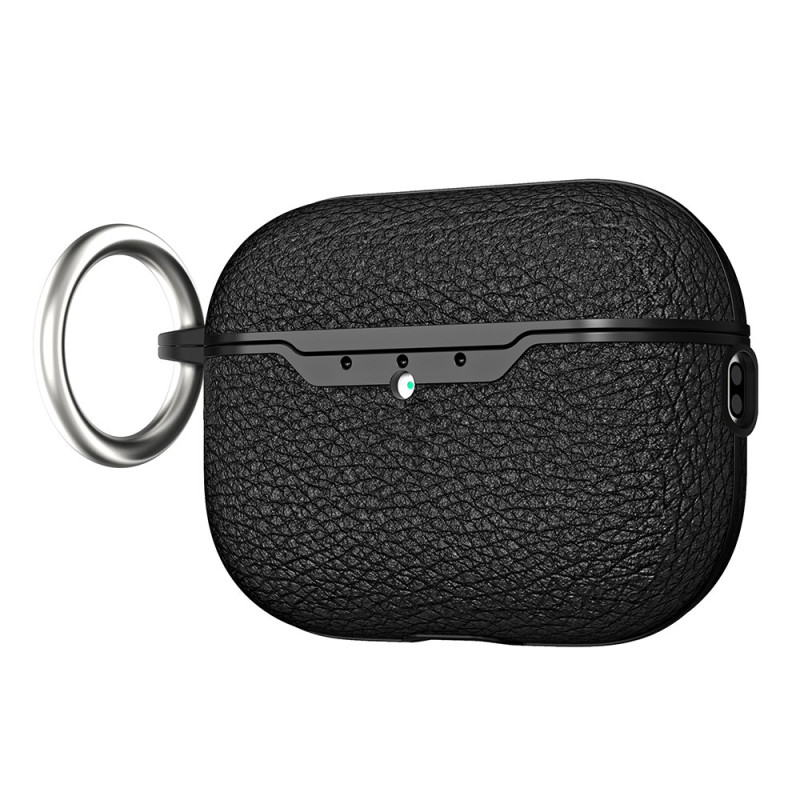 Capa texturizada para AirPods Pro 3 com anel