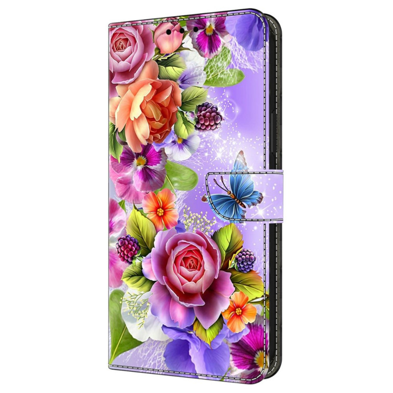 Capa Xiaomi Redmi Note 15 5G / 4G / Poco M8 5G Flores cintilantes