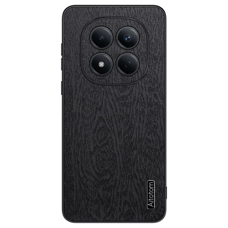 Capa Xiaomi Redmi Note 15 4G com textura de madeira