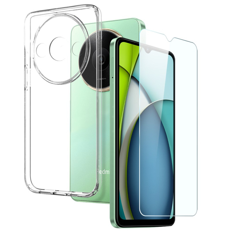 Capa transparente Xiaomi Redmi A3X com proteção de ecrã