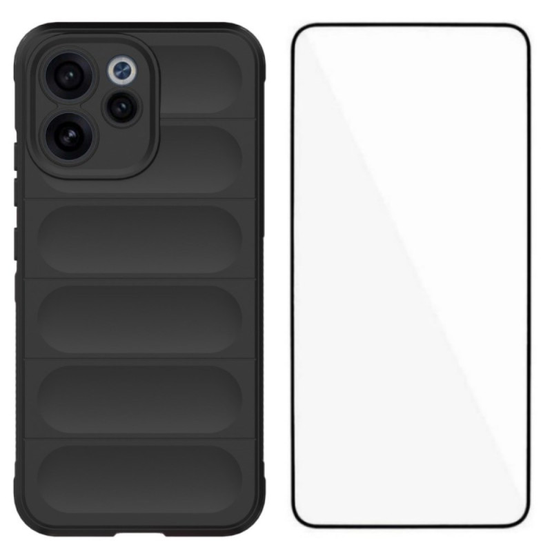 Capa antiderrapante Oppo Reno1 5 F 5G com protetor de ecrã