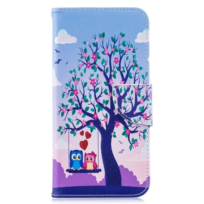 Samsung Galaxy A510 Case Owls On The Swing