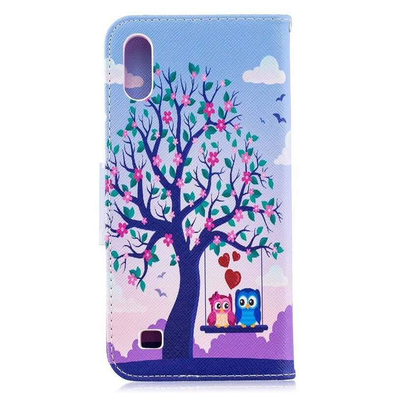 Samsung Galaxy A510 Case Owls On The Swing