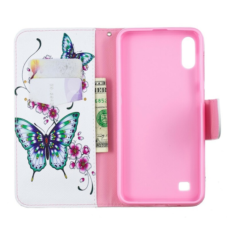 Samsung Galaxy A10 Case Butterflies