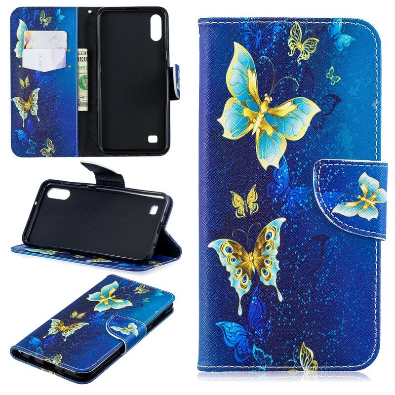 Capa Gold Butterfly A10 da Samsung Galaxy