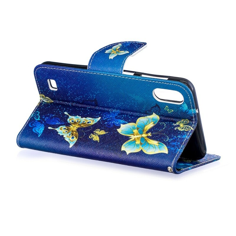 Capa Gold Butterfly A10 da Samsung Galaxy