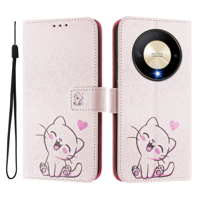 Capa para gatinho pequeno Honor Magic 6 Lite / X9b