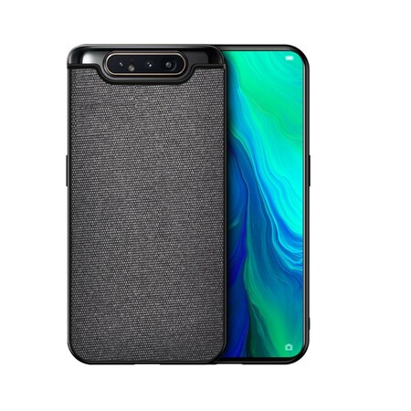 Samsung Galaxy A80 Case Leather and Weave Effect