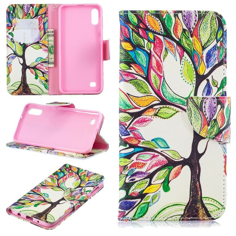 Samsung Galaxy A10 Case Colorful Tree