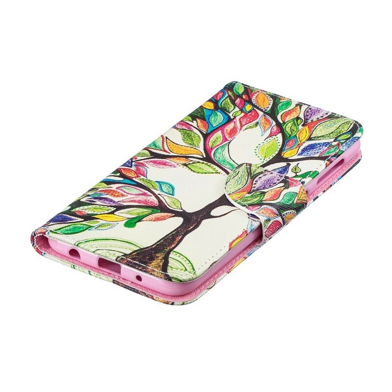 Samsung Galaxy A10 Case Colorful Tree