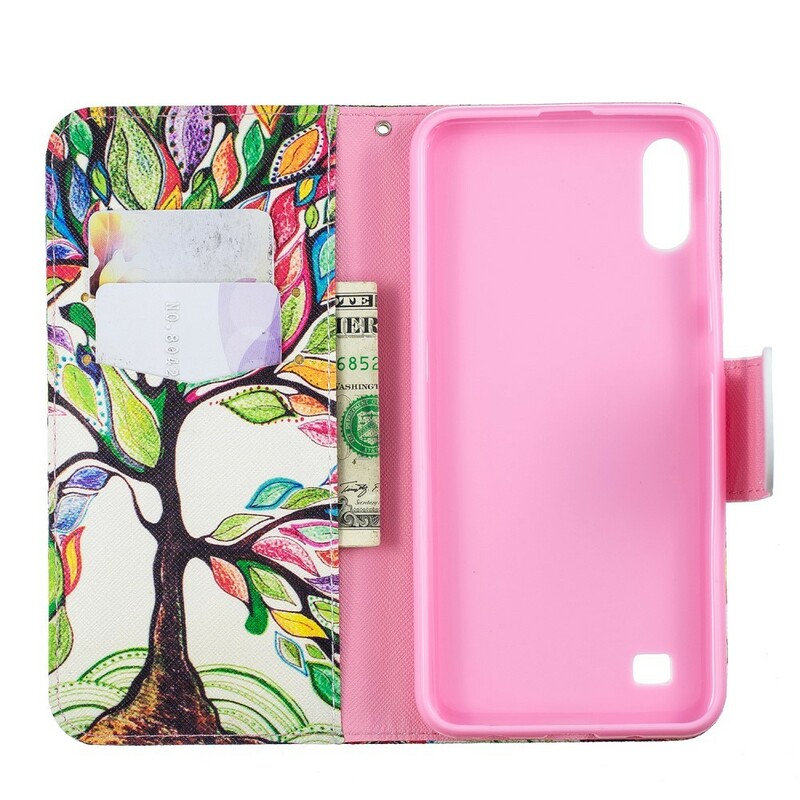 Samsung Galaxy A10 Case Colorful Tree