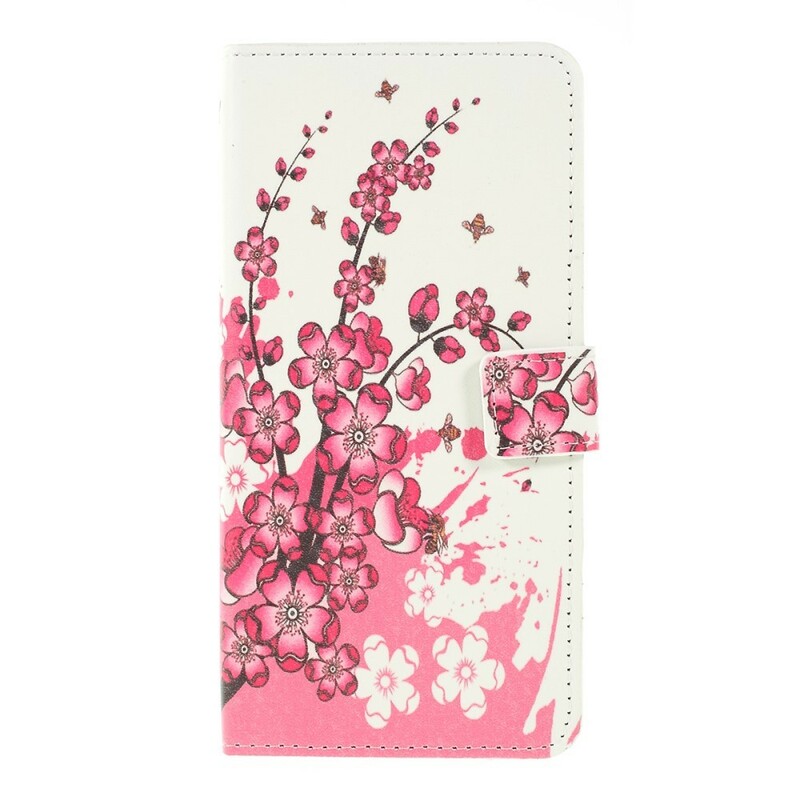 Capa Samsung Galaxy A10 Tropical Flowers