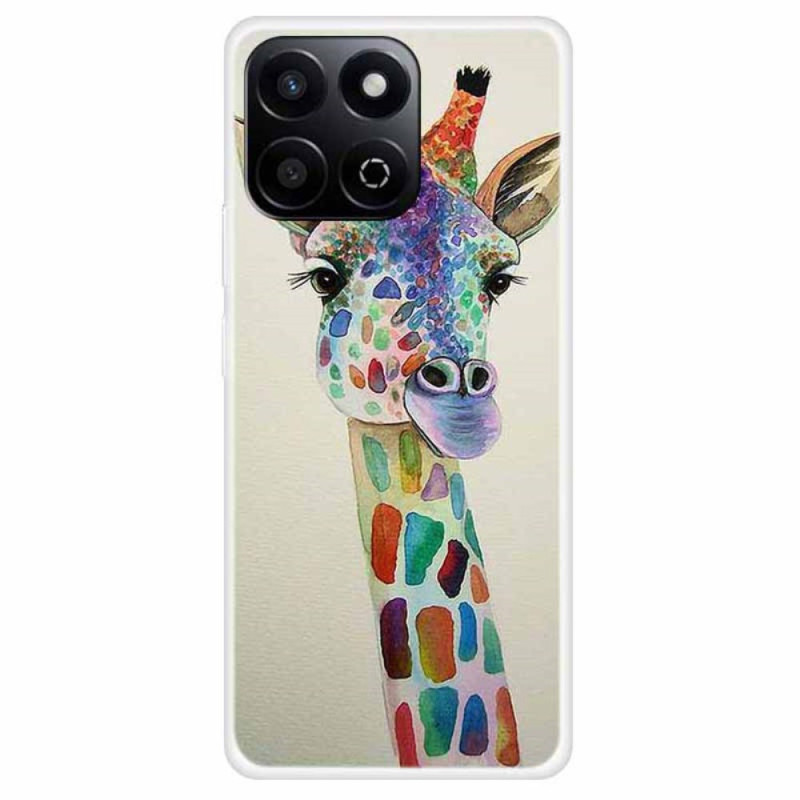 Capa Girafa Colorida Honor X7c 4G / 200 Smart 5G