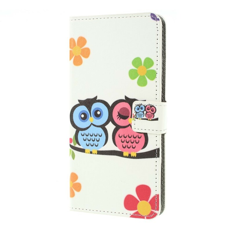 Samsung Galaxy A10 Case Couple of Owls