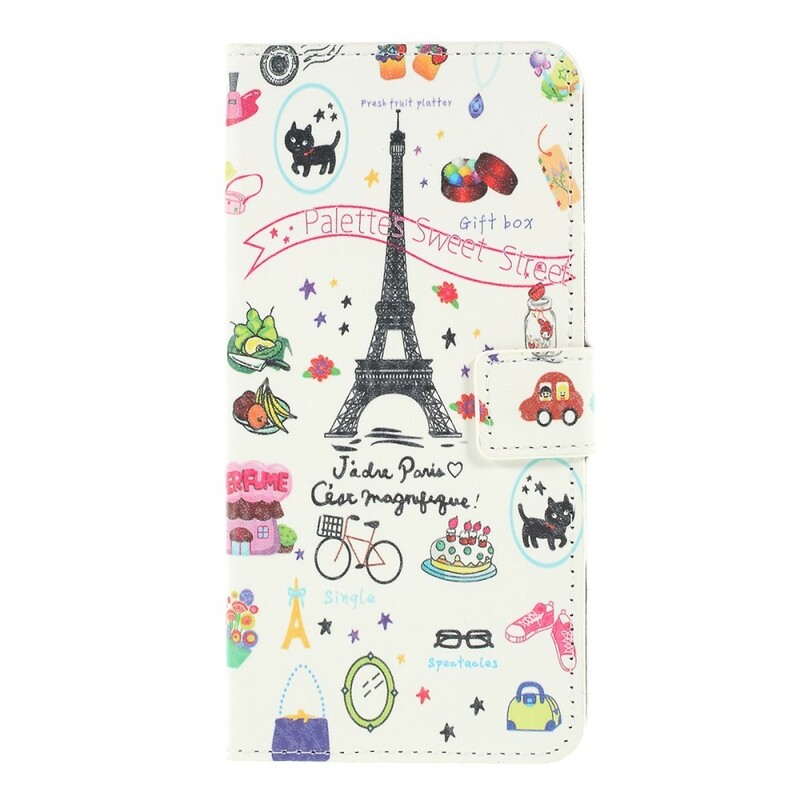 Samsung Galaxy A10 Case I love Paris