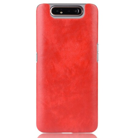 Efeito Lychee da capa de couro Samsung Galaxy A80