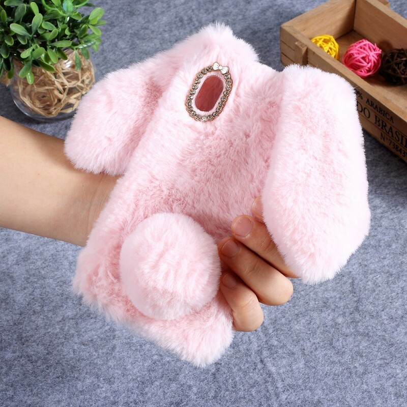 Capa de Orelhas de Diamante Samsung Galaxy A10 Rabbit