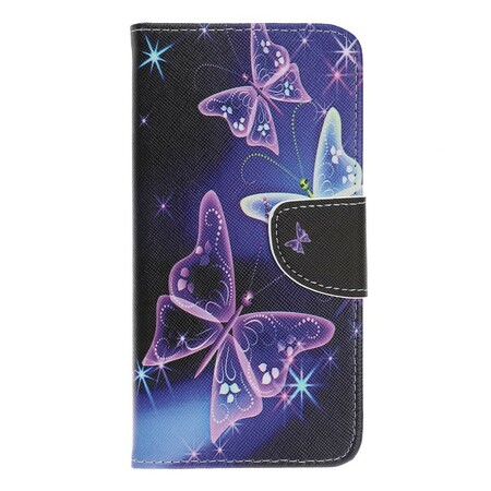 Capa Huawei P Néons Borboletas Smart Z