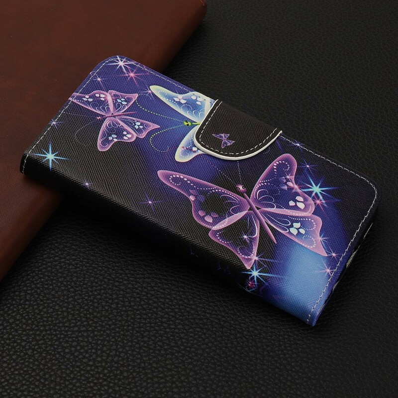 Capa Huawei P Néons Borboletas Smart Z Capa Huawei P Néons Borboletas Smart Z