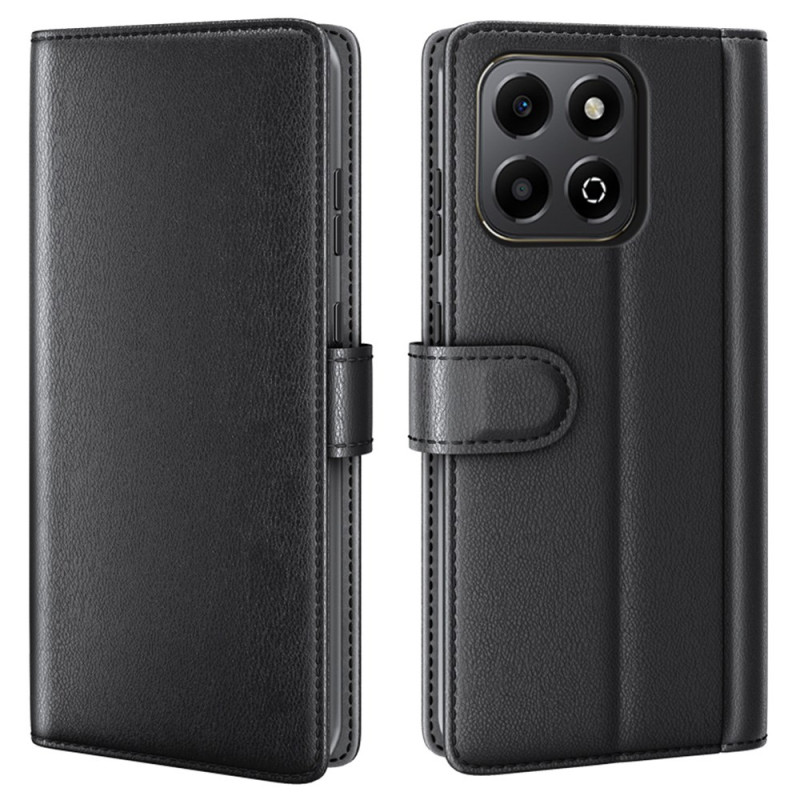 Capa de couro genuína para Honor X6b 4G