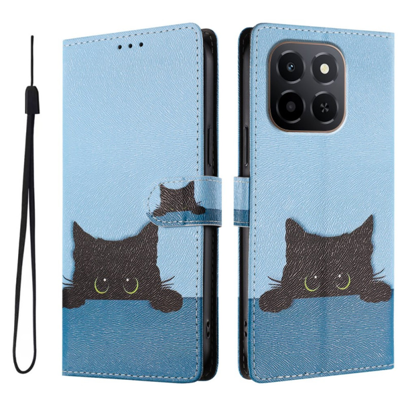 Capa para Honor X6c 4G / X5b / X5b Plus Cat Black