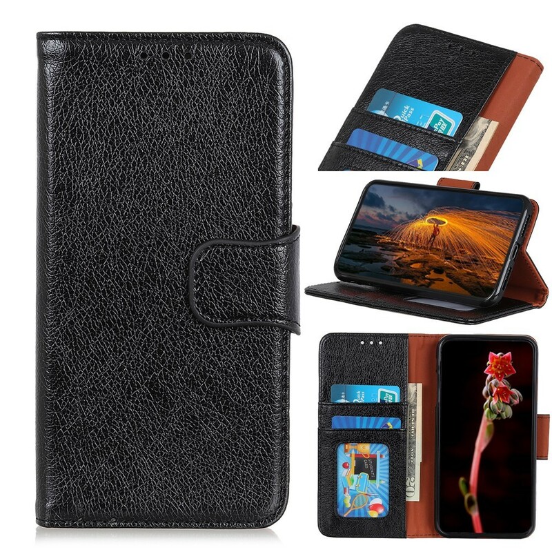 Samsung Galaxy A10 Cobertura Efeito Couro Brilhante Chic Samsung Galaxy A10 Cobertura Efeito Couro Brilhante Chic