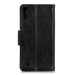 Samsung Galaxy A10 Cobertura Efeito Couro Brilhante Chic Samsung Galaxy A10 Cobertura Efeito Couro Brilhante Chic
