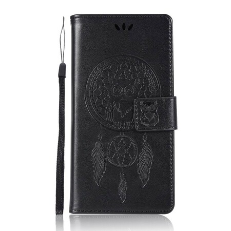 Capa com efeito de couro Honor 20 Attrape Rêves Hibou
