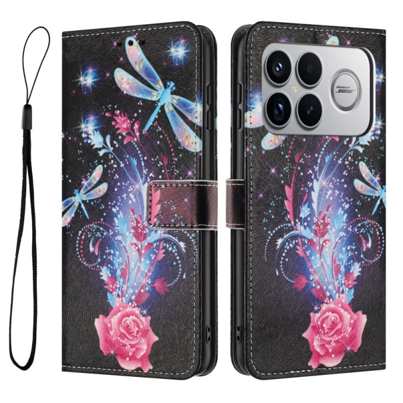 Housse Poco F8 Ultra Motif Libellules