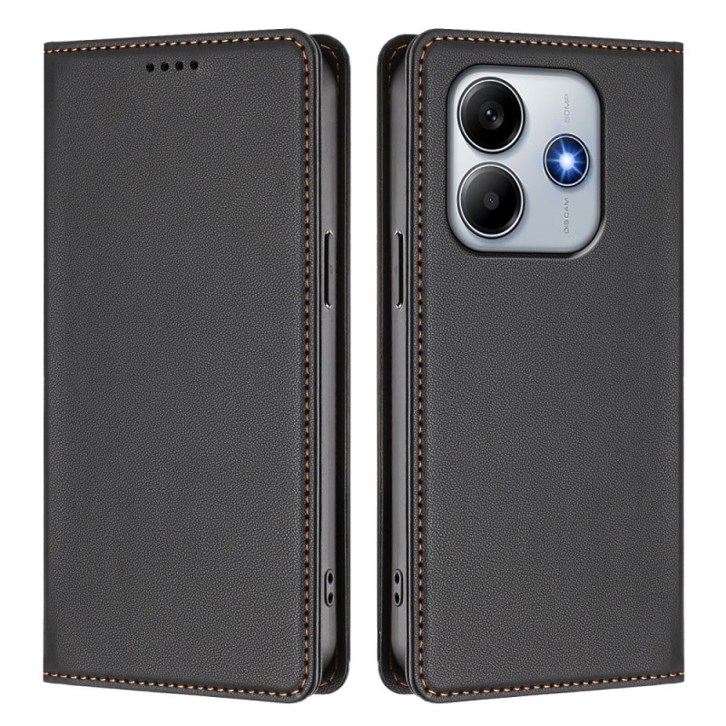 Flip Cover Poco M7 Pro 5G Fecho magnético (bloqueio RFID)