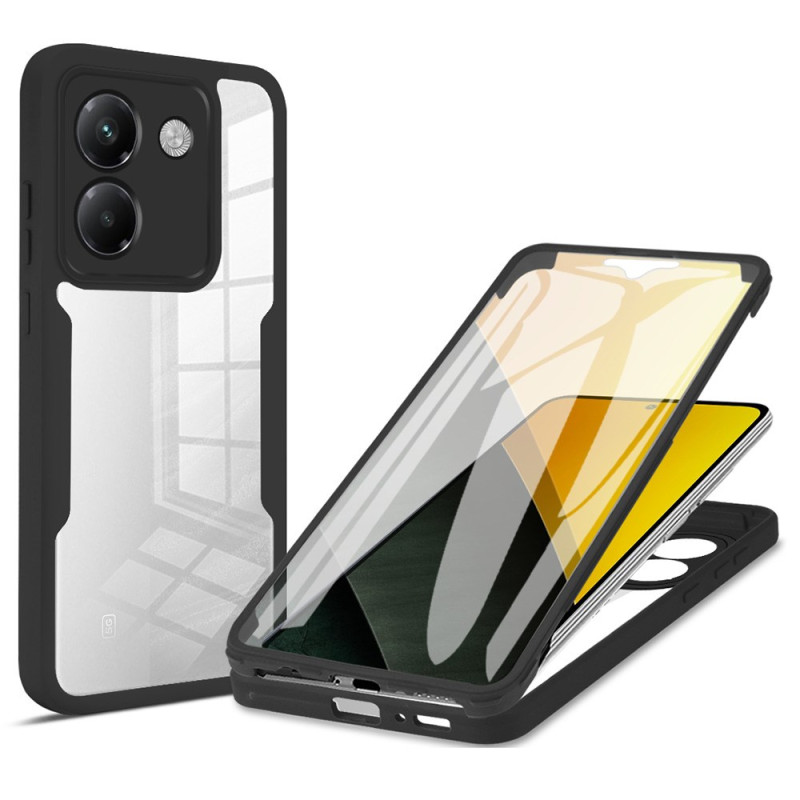 Coque Poco M7 Pro 5G Transparente avec Film de Protection d'Écran