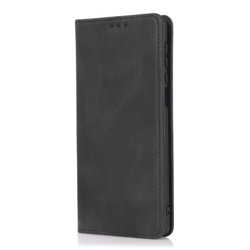 Capa Flip Cover Poco M7 Pro 5G Efeito Camurça