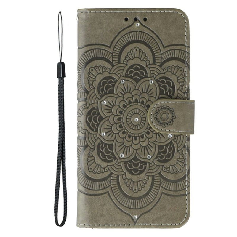 Xiaomi Redmi Note 14 5G / Poco M7 Pro 5G Capa Mandala com strass
