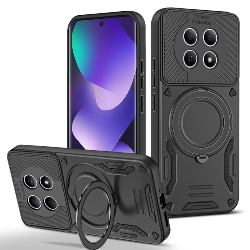 Coque Xiaomi Redmi Note 15 5G / Poco M8 5G Magnétique Anti-Choc avec Support Rotatif