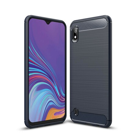Capa de fibra de carbono escovada Samsung Galaxy A10